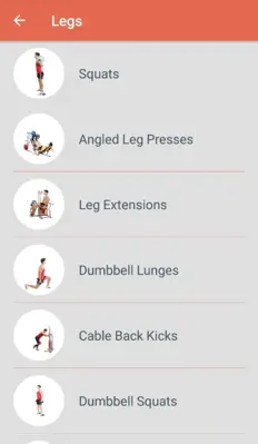 Fitness workout android App screenshot 3